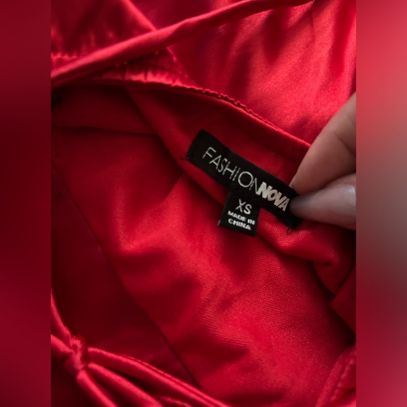 Fashinova Cute❤️Satin Mini Dress. Like NEW!Worn once for my birthday. - Picture 7 of 12